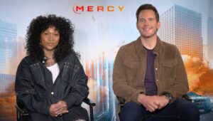 ‘Mercy’ Exclusive Interview: Chris Pratt and Kali Reis